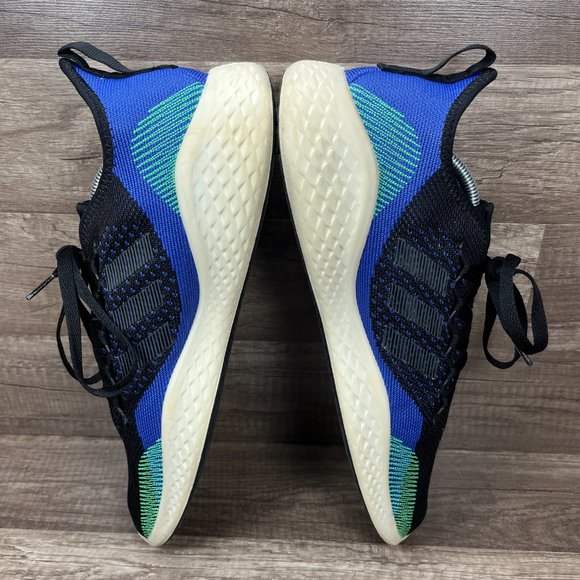 Adidas Pure Bounce Fluidflow 2.0 Black Blue Mens US Size 12 G58105 Sneakers - Picture 5 of 9